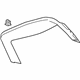 GM 20886259 Upper Gate Trim, Rear