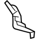 GM 13465818 Tail Lamp Pocket, Driver Side