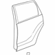 GM 19184025 Door Shell, Rear Driver Side