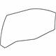 GM 22806865 Door Glass, Front Passenger Side