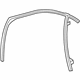 GM 22923475 Run Weatherstrip, Passenger Side