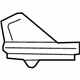GM 84025724 Tail Lamp Assembly Seal, Rear Driver Side