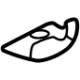GM 94523049 Rear Rail Bracket