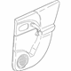 GM 22706842 Door Trim Panel, Gray, Rear Passenger Side