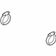 GM 19317829 Outlet Duct Clamp