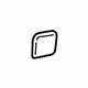 GM 22918512 Tow Eye Cap, Rear