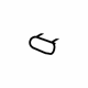 GM 15278015 Upper Quarter Trim Plug