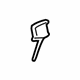 GM 22591763 Armrest Latch