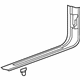 GM 15831240 Front Sill Plate, Gray, Passenger Side