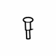 GM 88949338 Headrest Guide, Oak