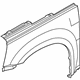 GM 25849188 Fender, Front Outer Passenger Side