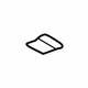 GM 84019258 Roof Molding Rear Cap, Driver Side