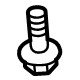 GM 11548629 Latch Bolt, Rear