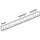 GM 84296142 Rocker Reinforcement, Driver Side