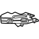 GM 84711776 Outer Reinforcement, Black, Lower Passenger Side