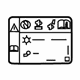 GM 20988810 A/C Label