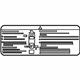 GM 23430790 Battery Label