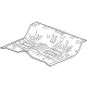 GM 84458145 Rear Floor Pan