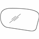 GM 12365281 Mirror Glass, Rear Driver Side