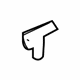 GM 96405097 Tie Down Hook