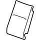 GM 19128225 Seat Back Cover, Rear Driver Side