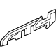 GM 84750158 Nameplate, Driver Side