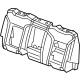 GM 85150796 Seat Back Cover, Black, Rear