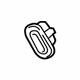 GM 23117502 Coat Hook, Black