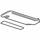 GM 22929714 Sunvisor, Black, Driver Side