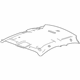 GM 23228688 Headliner, Black