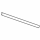 GM 15815327 Body Side Molding, Blue, Rear Driver Side
