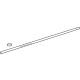 GM 84098852 Lower Weatherstrip, Driver Side