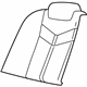 GM 92292004 Seat Back Cover