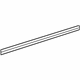 GM 20920180 Belt Weatherstrip, Rear Passenger Side