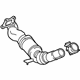 GM 22997491 Catalytic Converter, Passenger Side