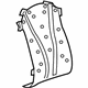 GM 84369824 Seat Cushion Heater, Front