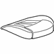 GM 26219142 Cushion Cover, Front