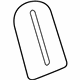 GM 26219151 Seat Back Panel, Front