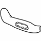 GM 84072833 Track Cover, Black, Front Passenger Side