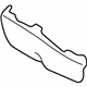 GM 88894992 Outer Cover, Gray, Front Passenger Side