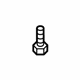 GM 19207985 Tension Cable Retainer, Top