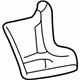GM 30024288 Kick Panel Trim, Front Passenger Side