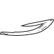 GM 84974324 Lower Trim Panel, Black Chrome, Rear Driver Side