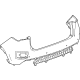 GM 85001547 Bumper Cover, Rear Upper