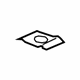 GM 84784991 Rear Floor Pan Bracket