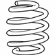 GM 84166787 Coil Spring, Front