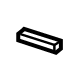 GM 84687196 Seal Strip, Rear