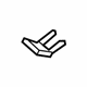 GM 23141509 Hook, Driver Side