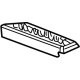 GM 84863251 Outer Molding, Black, Driver Side