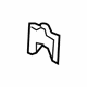 GM 11569831 Molding Clip, Rear